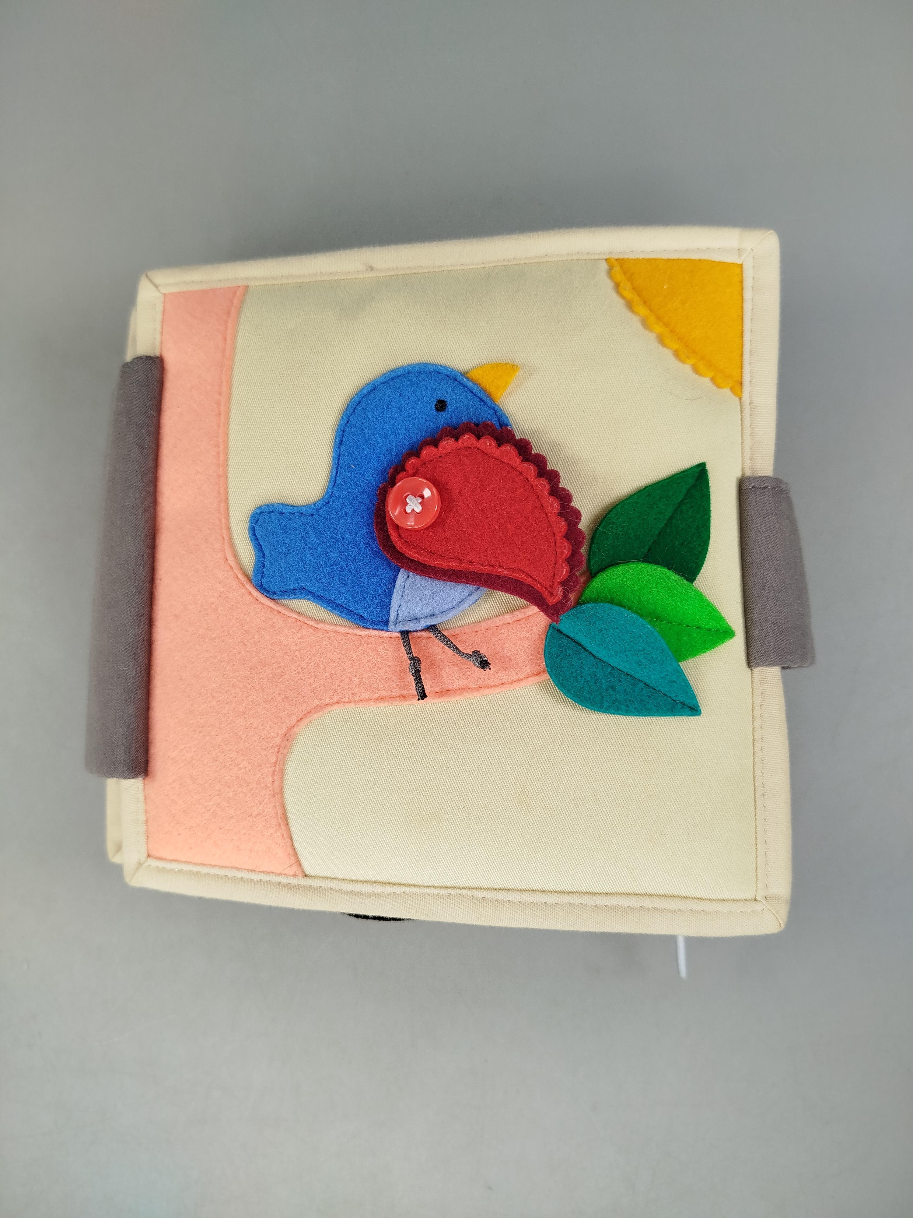 Jolly Designs Stoff-Aktivitätenbuch, wie neu, ab 3 4 5 Jahre | ✅ geprüft